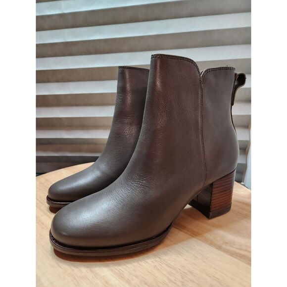 Sperry | Seaport Heel Bootie | Women's size 10 | Olive - Picture 4 of 12